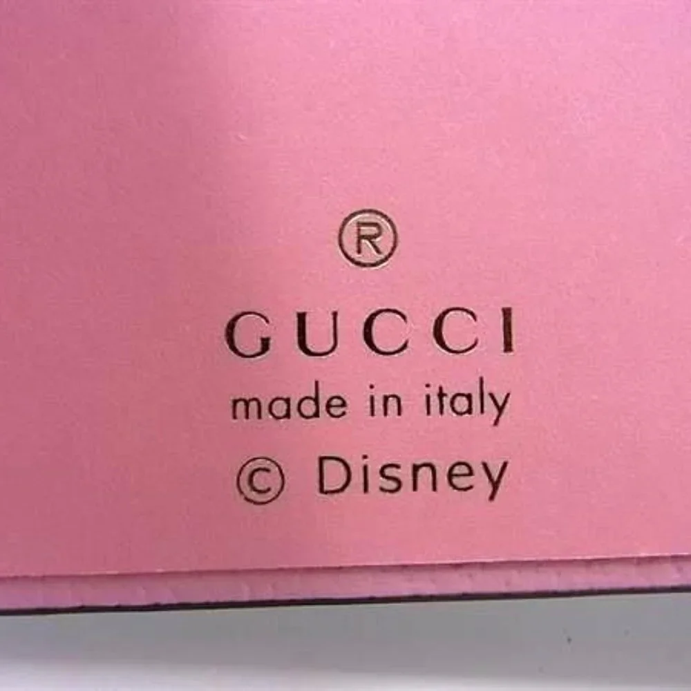 Gucci Disney Collaboration Daisy GG Pattern Notebook Notepad Stationery